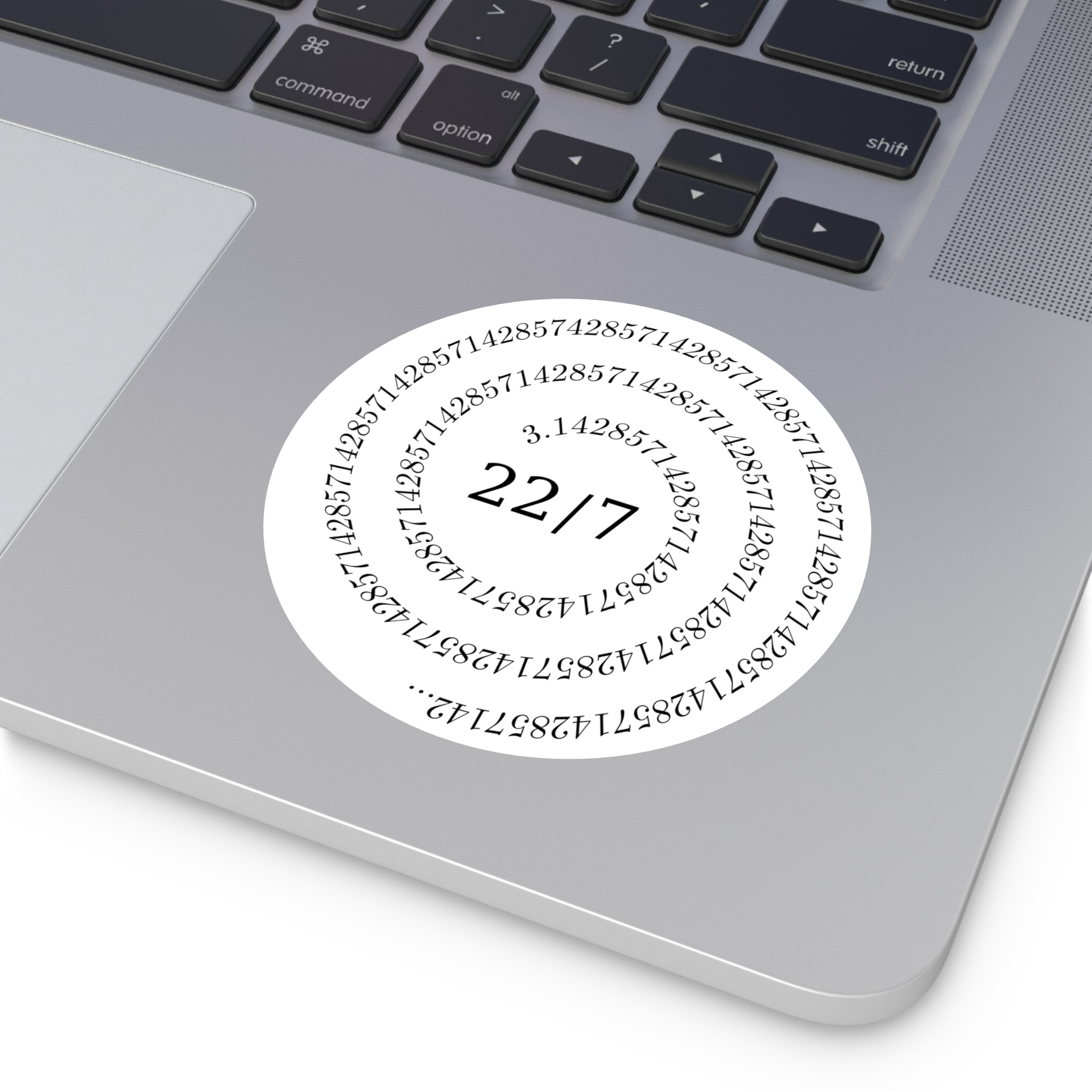 Close Enough (Round Vinyl Sticker)