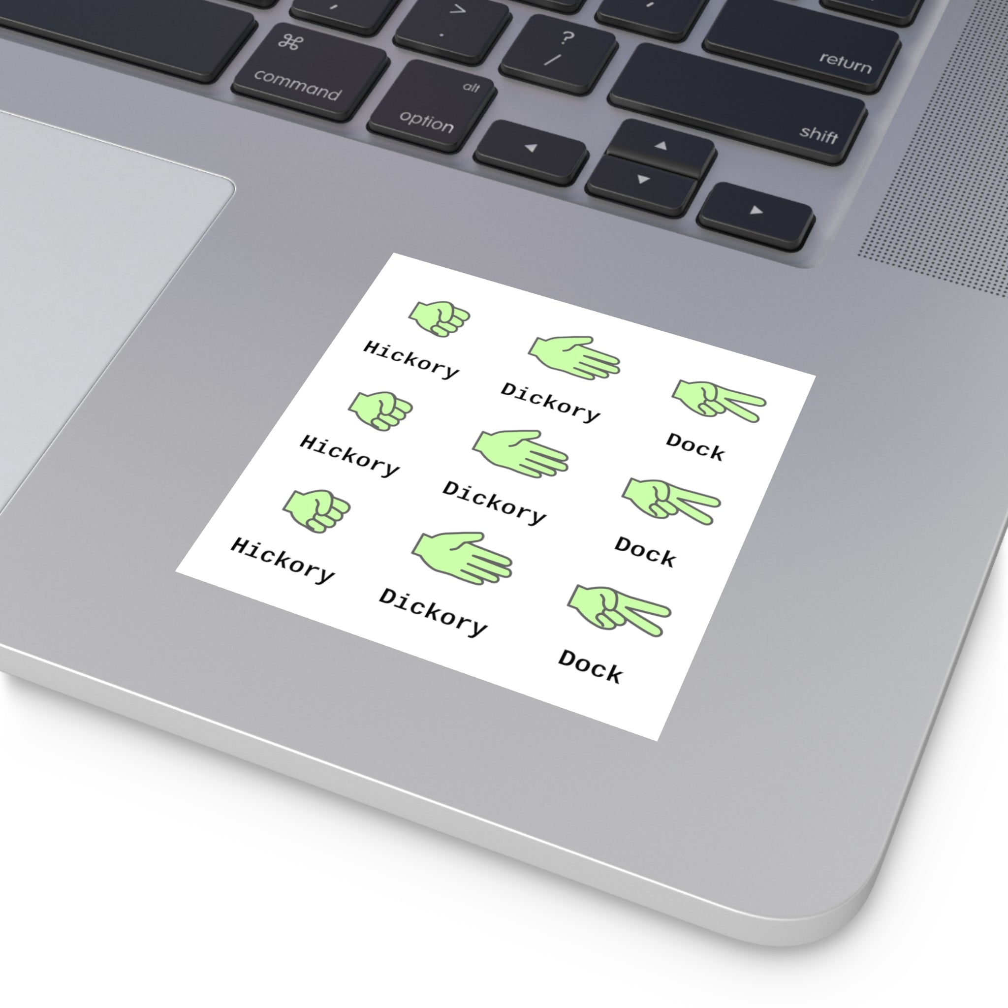 Hickory Dickory Dock (Vinyl Stickers)