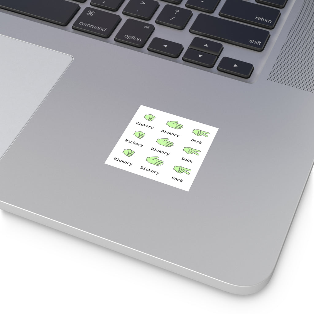Hickory Dickory Dock (Vinyl Stickers)
