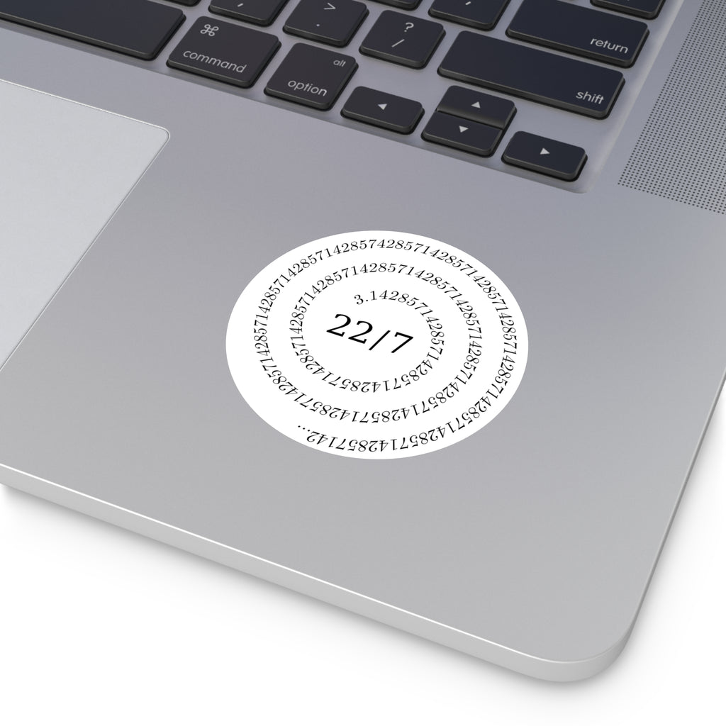 Close Enough (Round Vinyl Sticker)