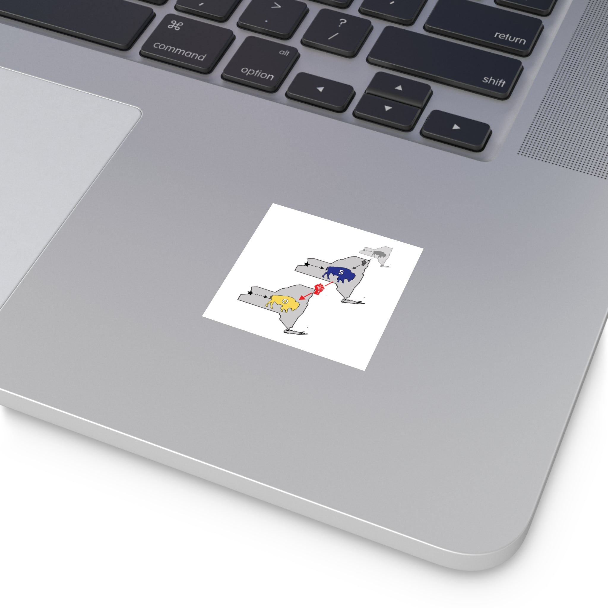 Buffalo Sentence Diagram 2 (Vinyl Sticker)