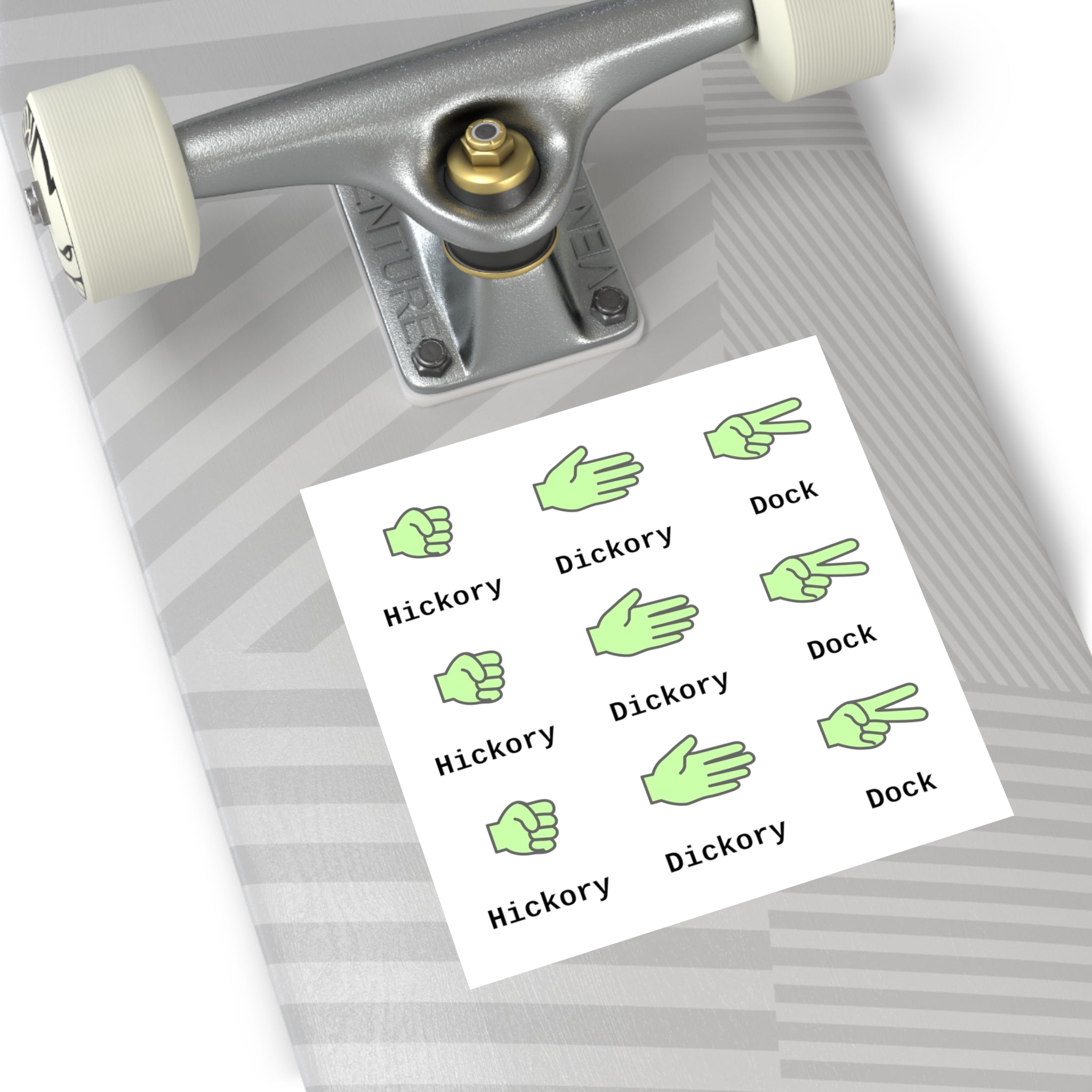 Hickory Dickory Dock (Vinyl Stickers)