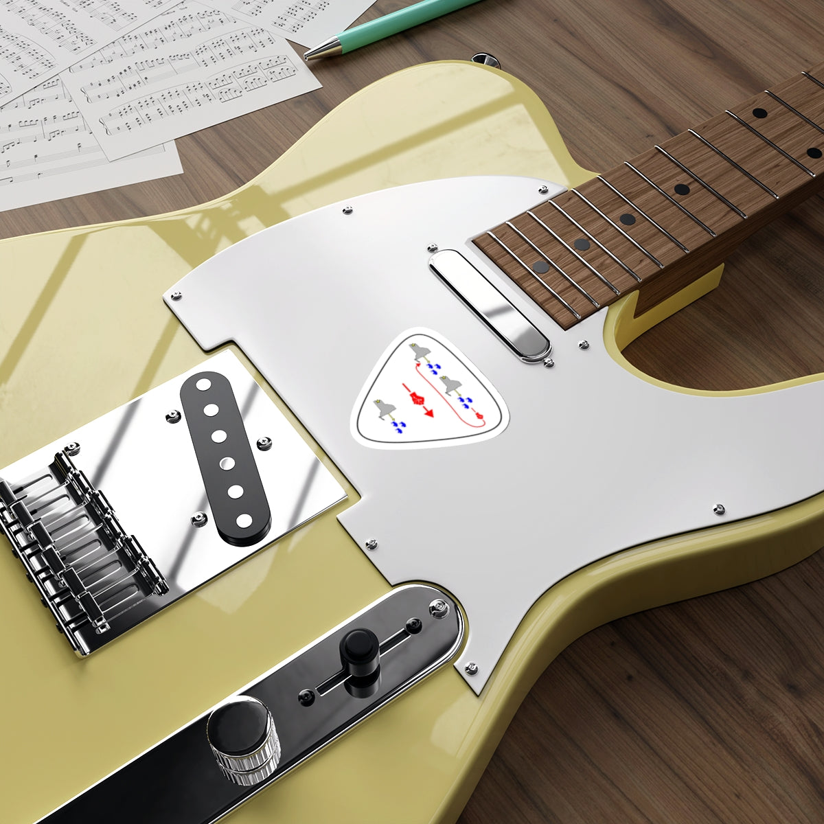 Buffalo Sentence Diagram (Die-Cut Vinyl Sticker)